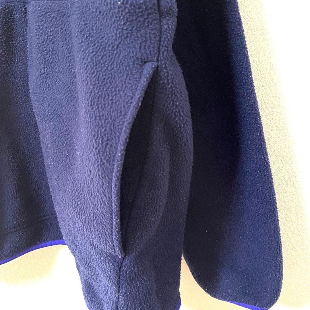 patagonia シンチラフリース ハーフジッププルオーバー L 紺