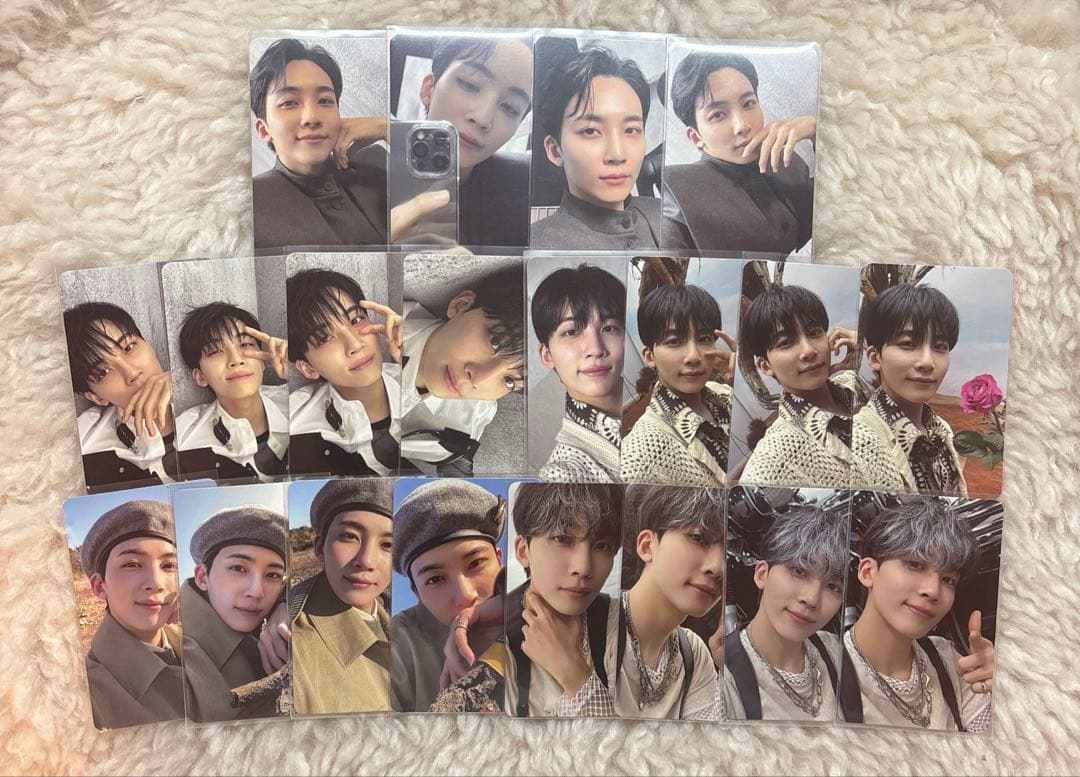 セブチ　ジョンハン　face the sun トレカ　コンプ