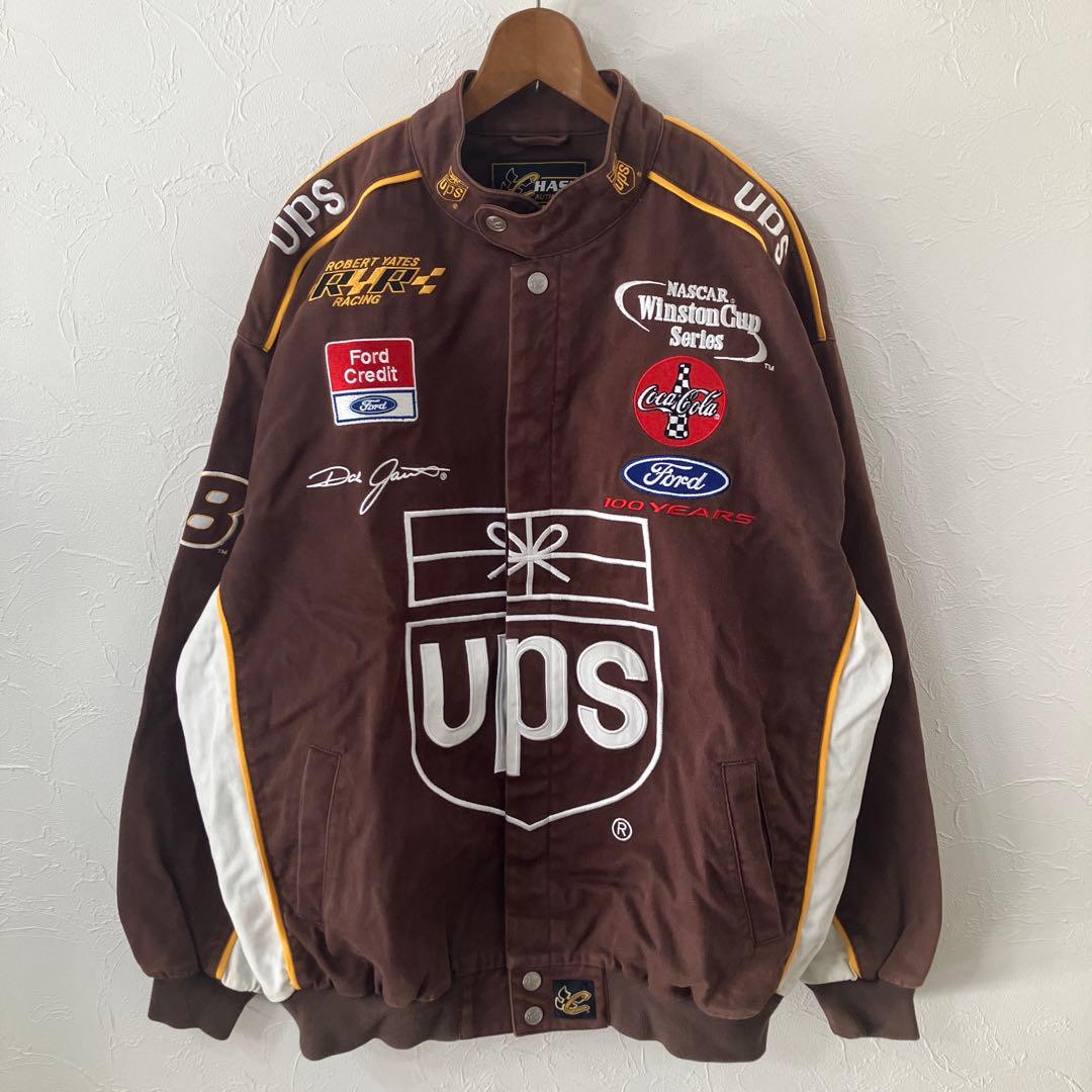 UPS レーシングジャケット ブラウン