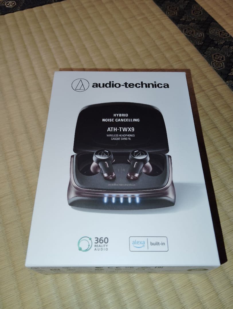 【美品】ATH-TWX9 ワイヤレスイヤホン