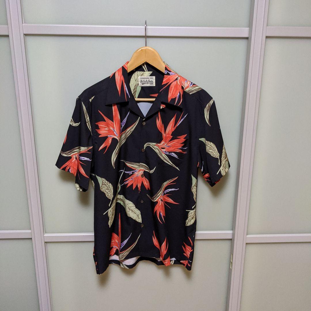 美品 ワコマリア　BIRD OF PARADISE 極楽鳥アロハシャツ