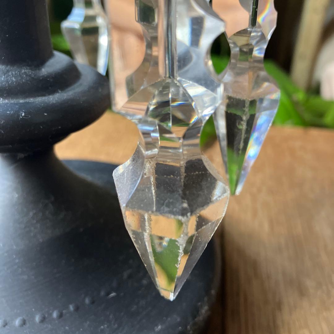 フランスアンティーク　クリスタル　オブジェ　キャッチー