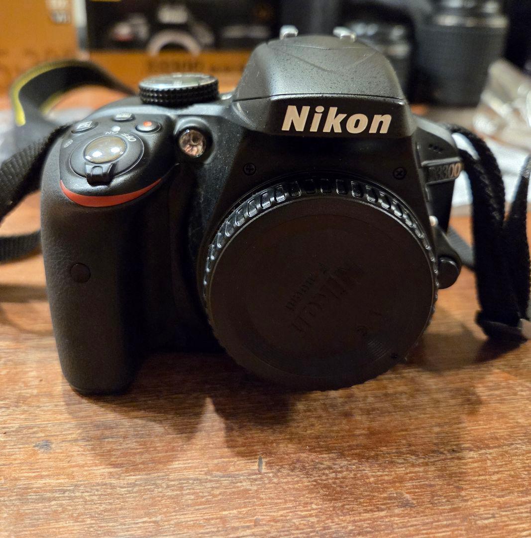 Nikon D3300 ダブルズームキット、カメラバッグセット