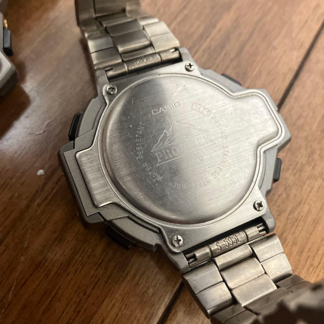 【ジャンク】腕時計 CASIO プロトレック SEIKO 5 他9本 W616J
