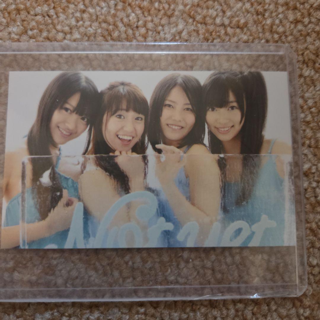 新品！AKB48 写真カード 4枚セット両面カード！セブンイレブン限定グッズ