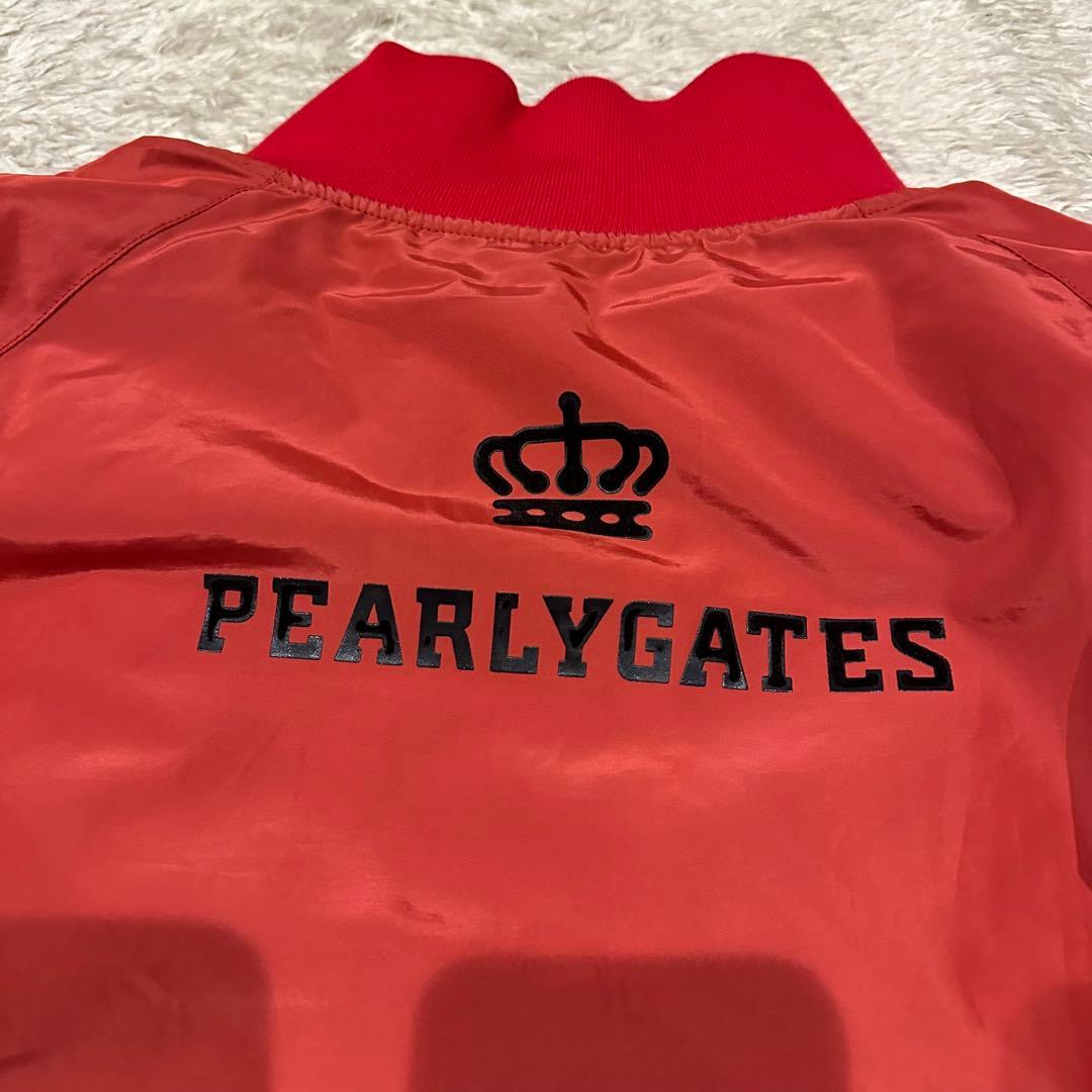 特大7 パーリーゲイツ　ジャケット　ナイロン　メンズ　サイズXXL ロゴ　ゴルフ