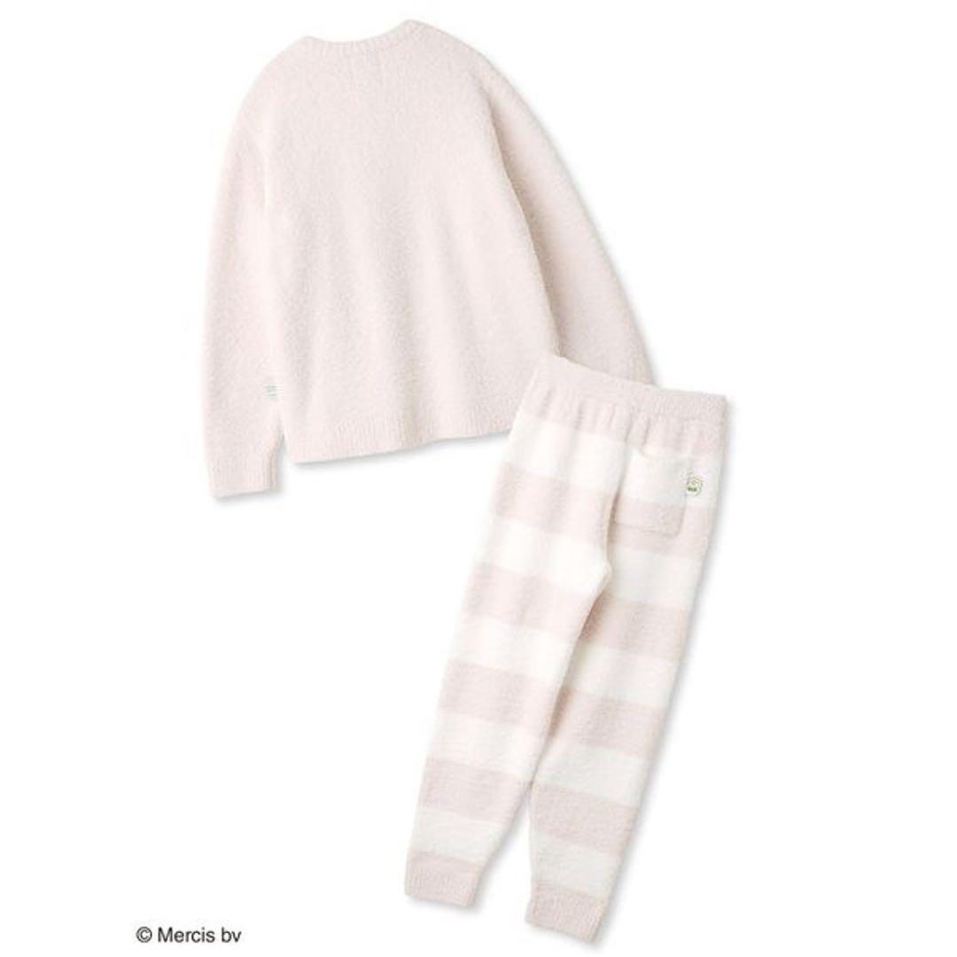 ジェラートピケ ミッフィー ベビモコジャガードプルオーバー&ロングパンツセット