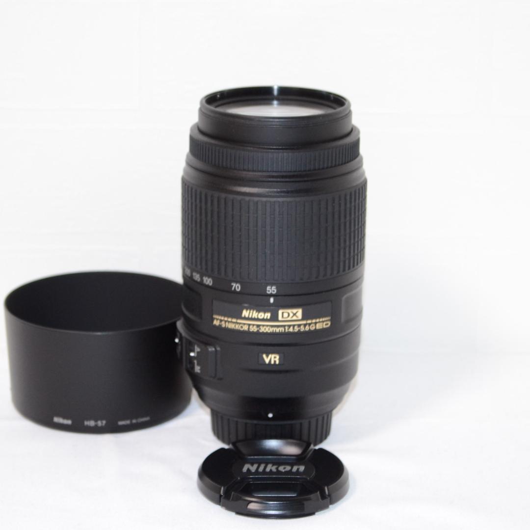 即日配送★AF-S 55-300mm★NIKONニコン★手ぶれ補正付き超望遠