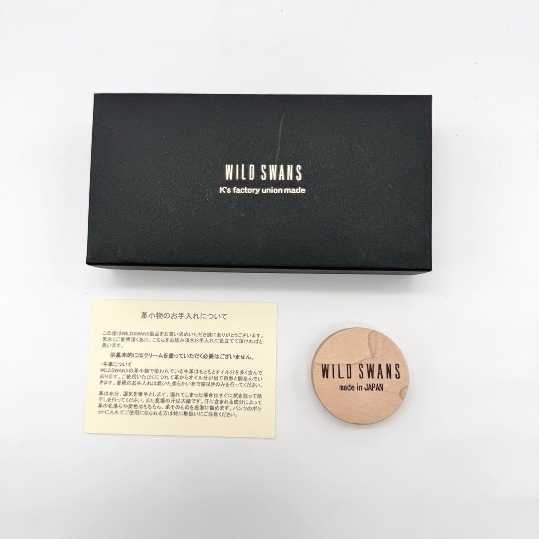 未使用に近い WILDSWANS SADDLE PULL UP TONGUE