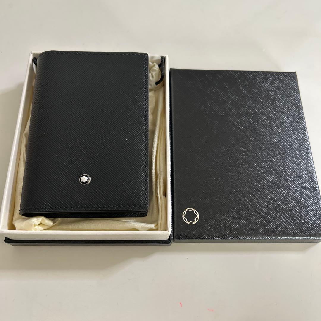 MONTBLANC モンブラン　ブラック カードケース　名刺入れ　未使用