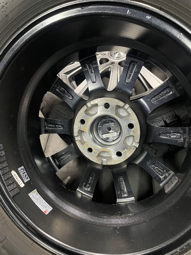 [バリ溝]195/65R15国産スタッドレスタイヤセットセレナC27 ②