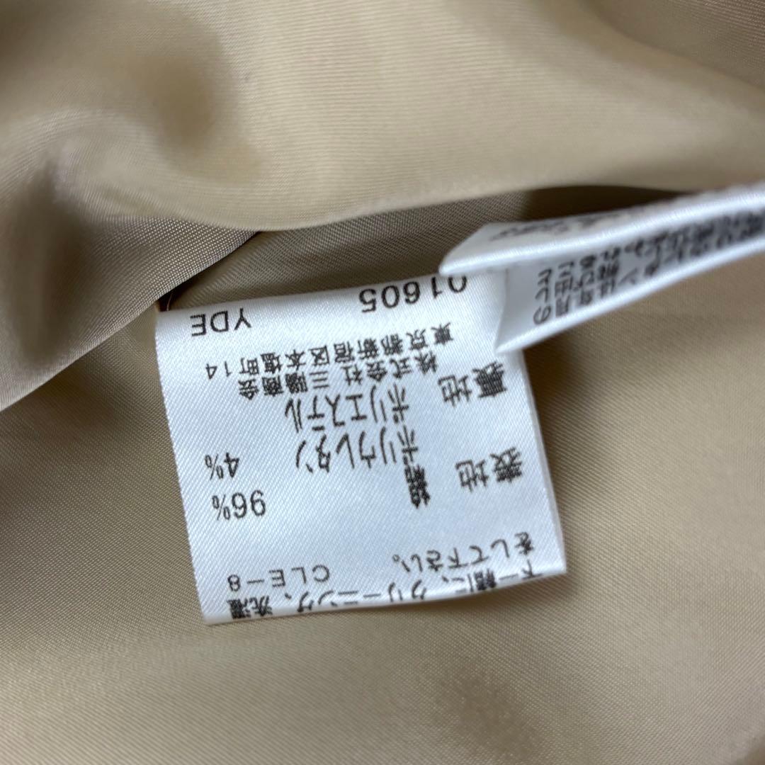 バーバリーロンドン ベージュストライプシングル3Bパンツスーツ