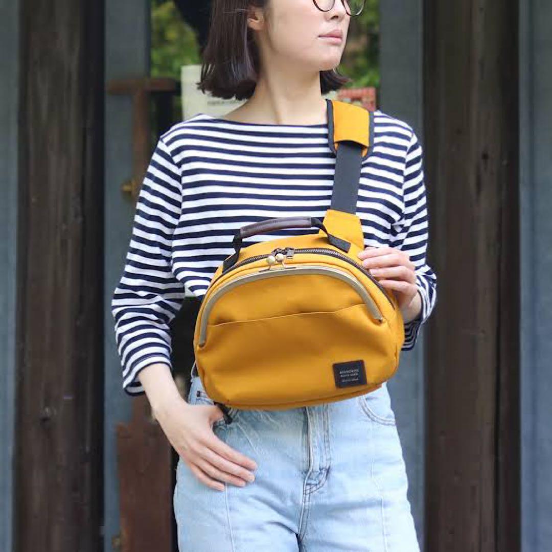 あやのこうじ ボディバッグ ダークネイビー