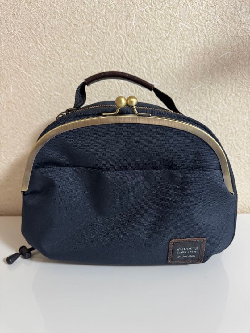 あやのこうじ ボディバッグ ダークネイビー