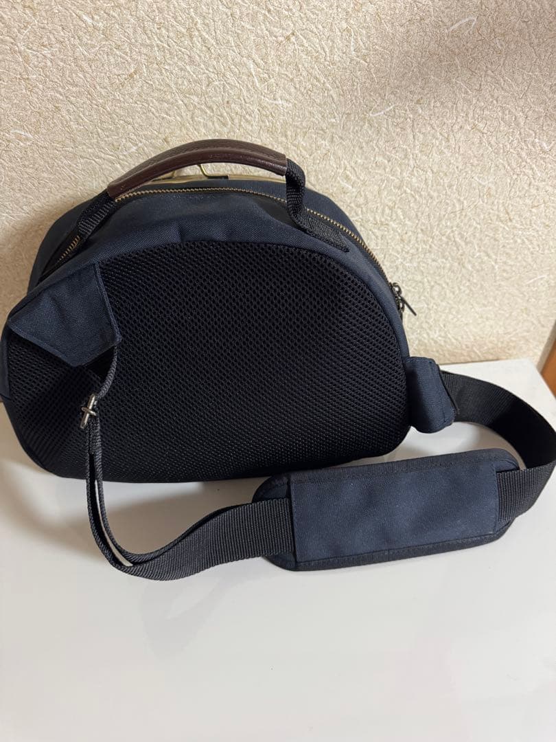 あやのこうじ ボディバッグ ダークネイビー