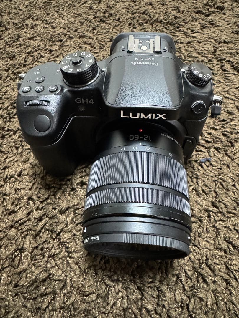 Panasonic GH4 ミラーレス一眼 標準レンズ&別売り電源アダプタ付属