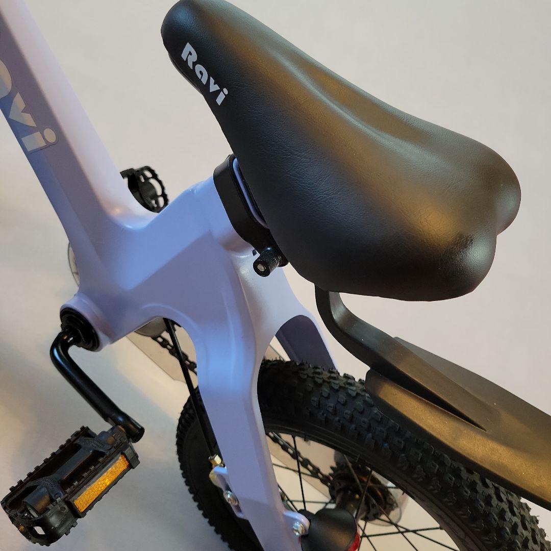 ＜美品＞子供用自転車 ラベンダーRavi 14インチ