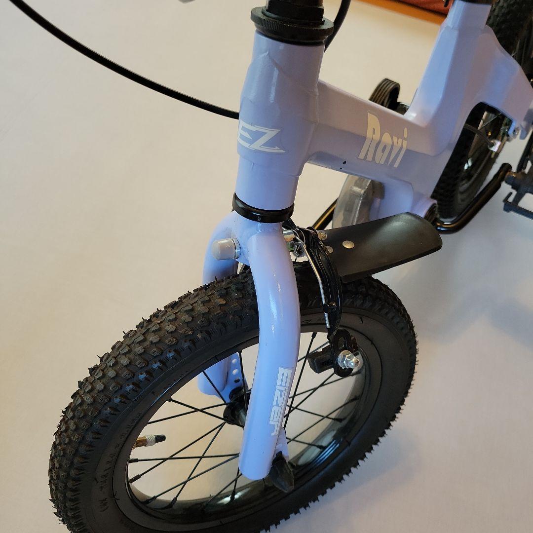 ＜美品＞子供用自転車 ラベンダーRavi 14インチ
