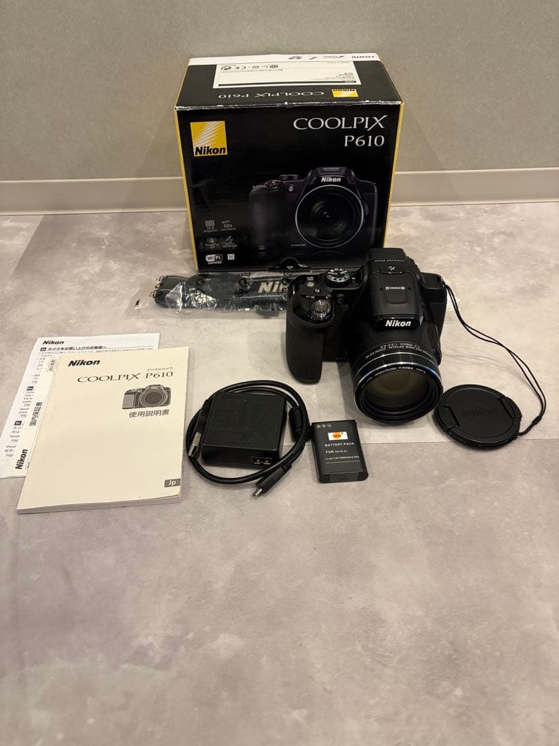 Nikon COOLPIX P610 本体　付属品あり　バッテリー2個付き