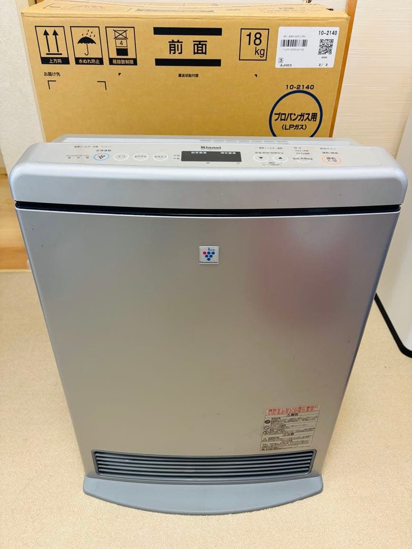 【美品】Rinnai ガスファンヒーター RC-J5801ACP