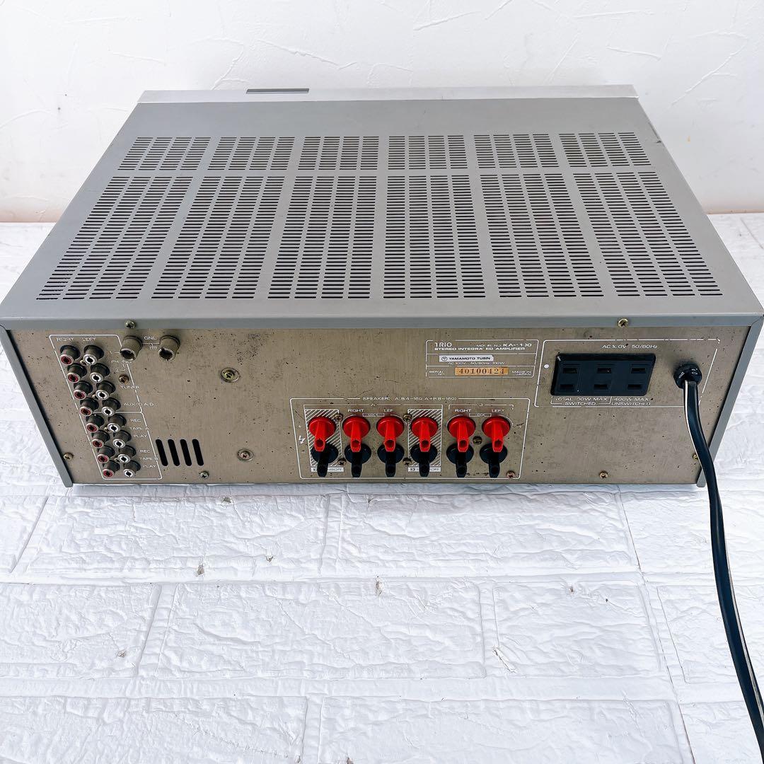 TRIO KA-1100 プリメインアンプ 通電確認済み 現状品