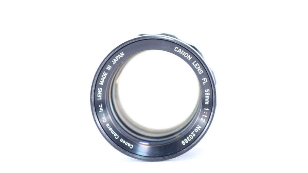 ★実用美品★キャノン CANON FL 58mm F1.2★動作OK★