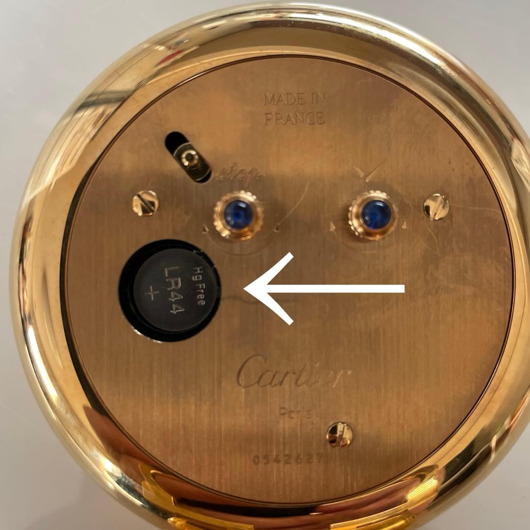 稼働品　CARTIER カルティエ コリゼ 置時計　トラベルウォッチ