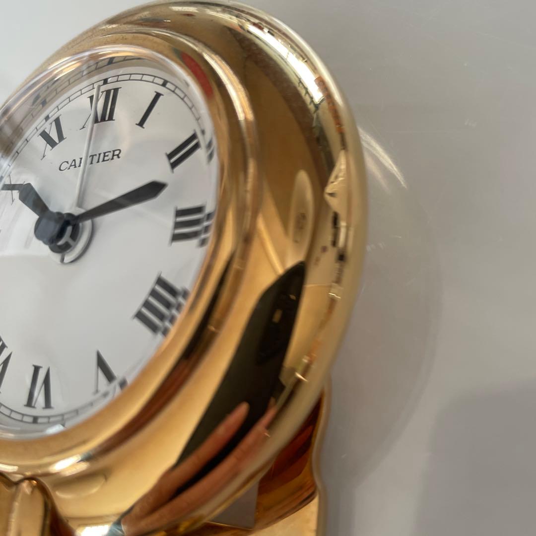稼働品　CARTIER カルティエ コリゼ 置時計　トラベルウォッチ
