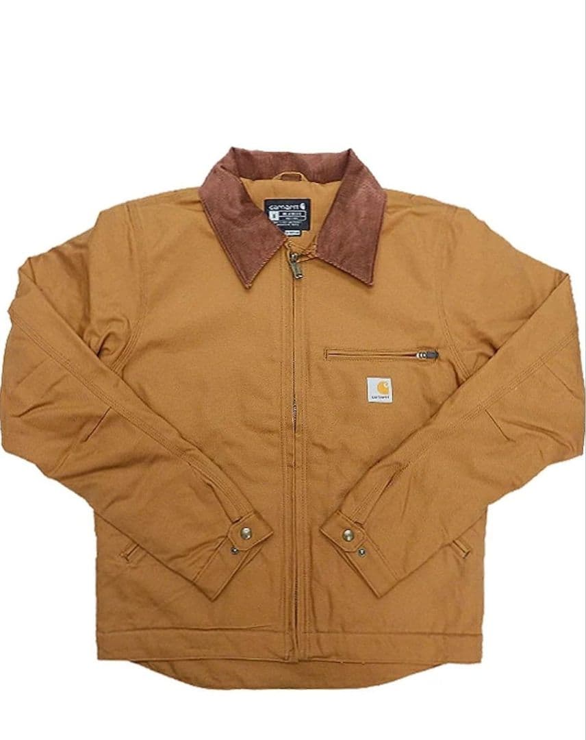 Carhartt ブラウン デトロイトジャケット　現行