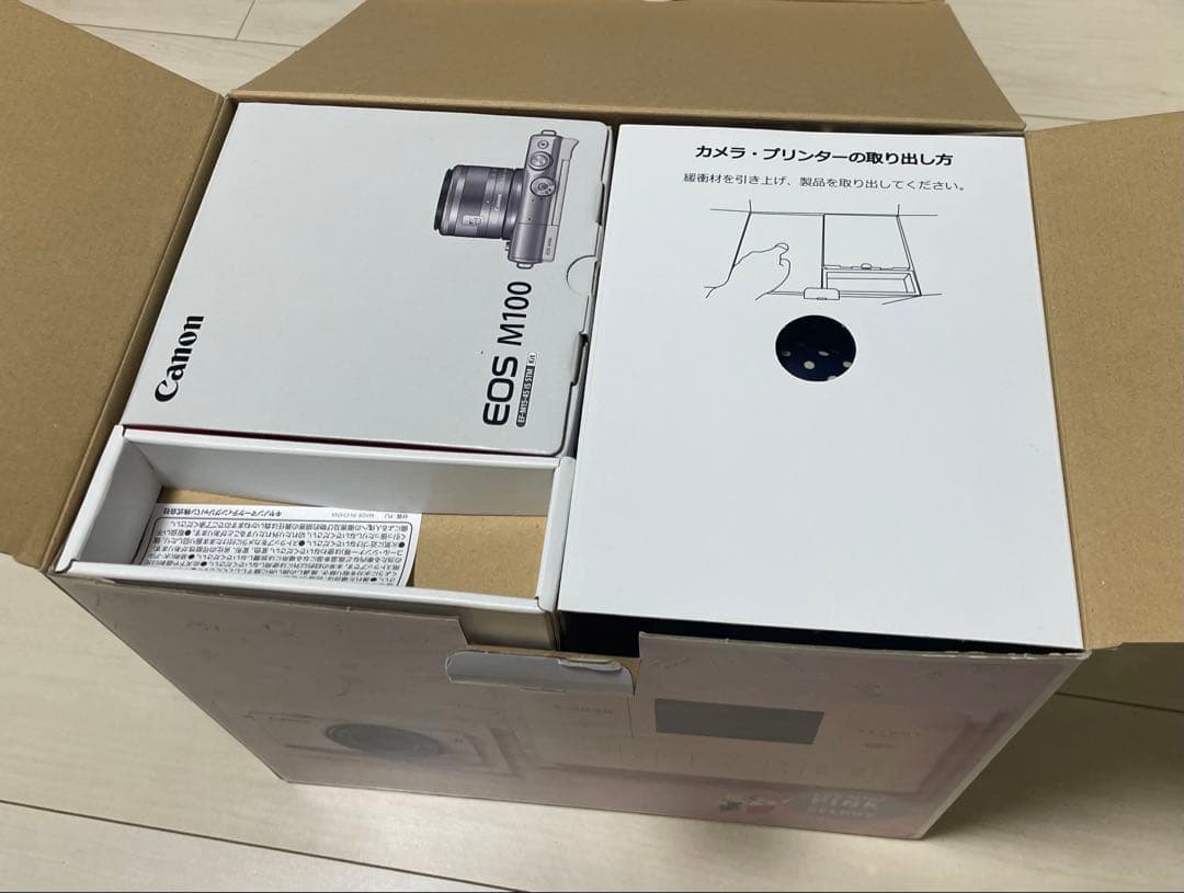 Canon EOS M100 リミテッドピンク SELPHYセット