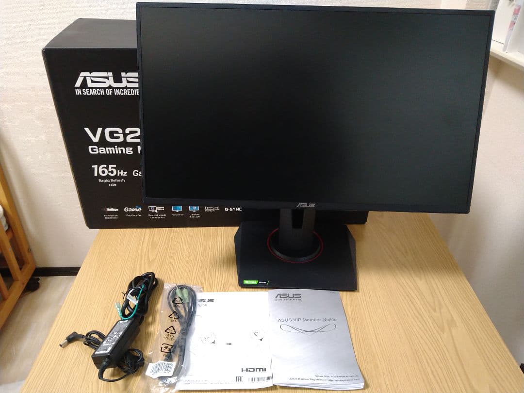 ASUS VG258QR-R ゲーミングモニター 24.5インチ（傷あり）