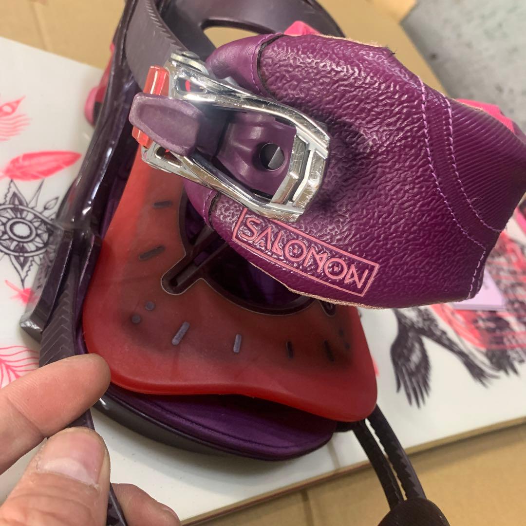 GYPSY SALOMON 143 スノーボード セット