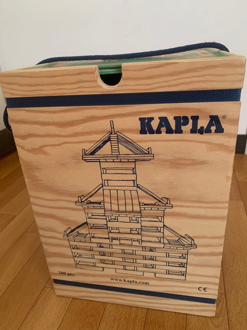 KAPLA 280ピース 美品　知育玩具 木製ブロック