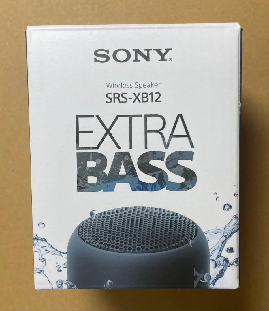 SONY SRS-XB12 EXTRA BASS 未使用