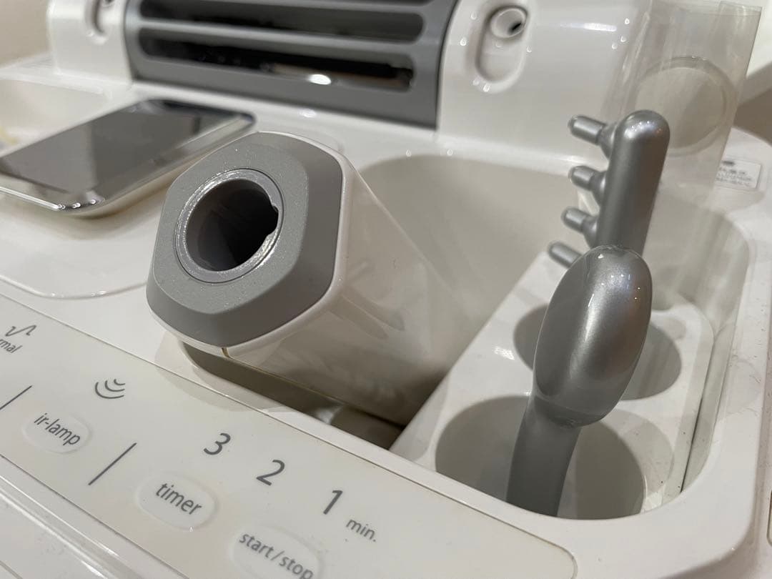 フヨウサキナ　Lulucie ルルシェ　美顔器　saqina スチーマー