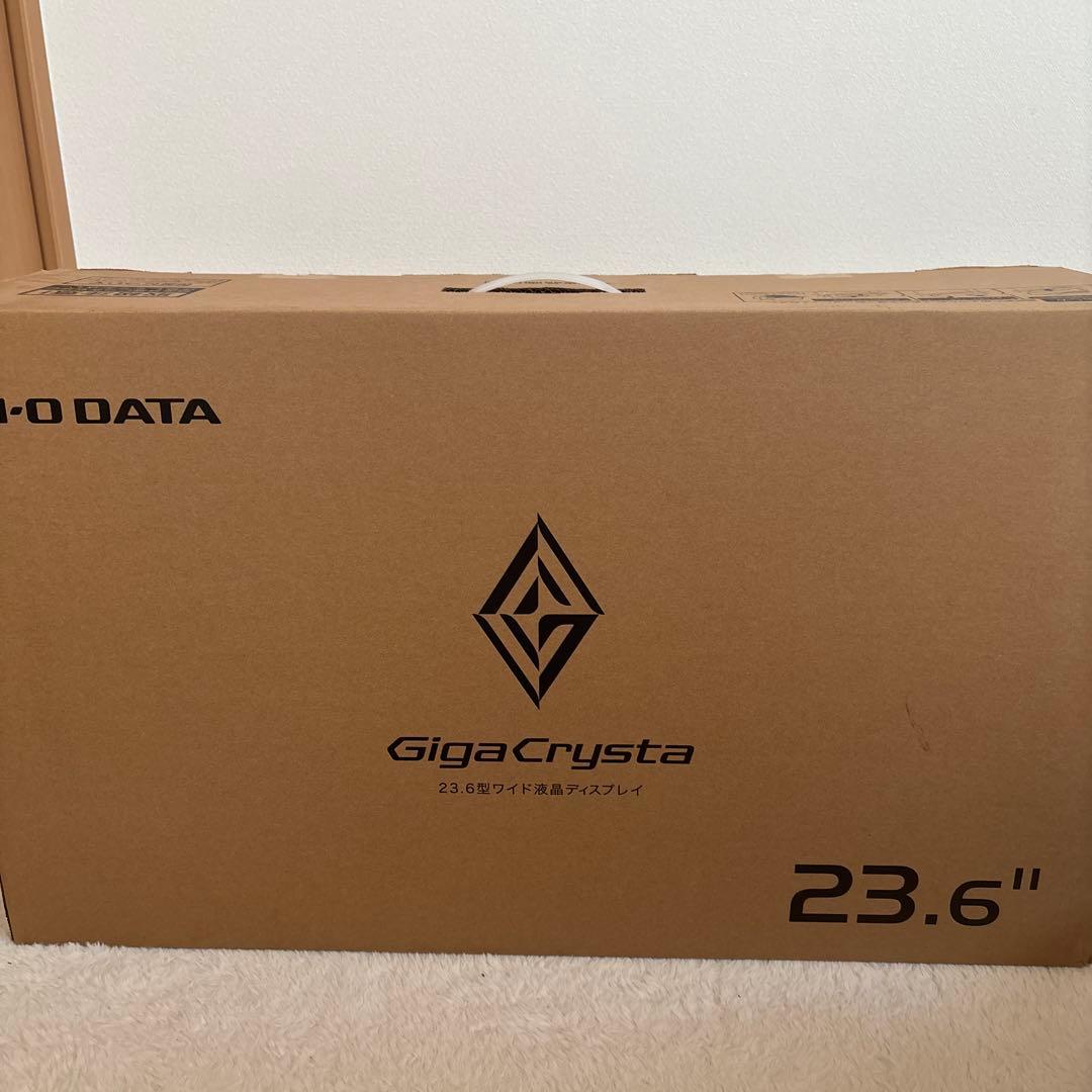 【美品・箱あり】GigaCrysta 23.6型 144Hz ゲーミングモニター