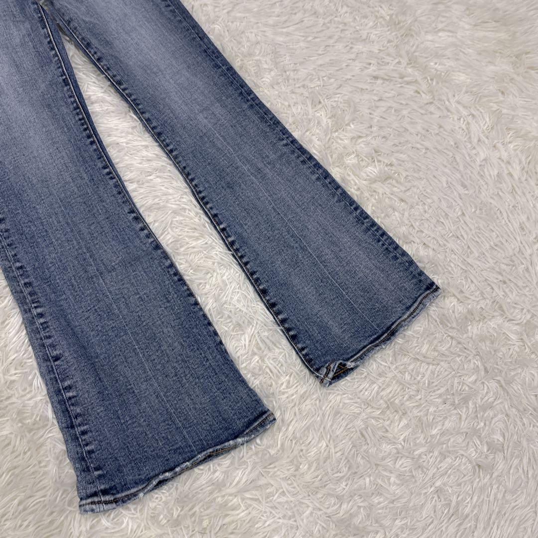 MOUSSY マウジー　MVS FLARE デニム　フレア　23 未使用級