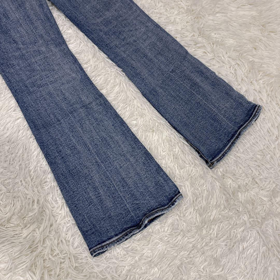 MOUSSY マウジー　MVS FLARE デニム　フレア　23 未使用級