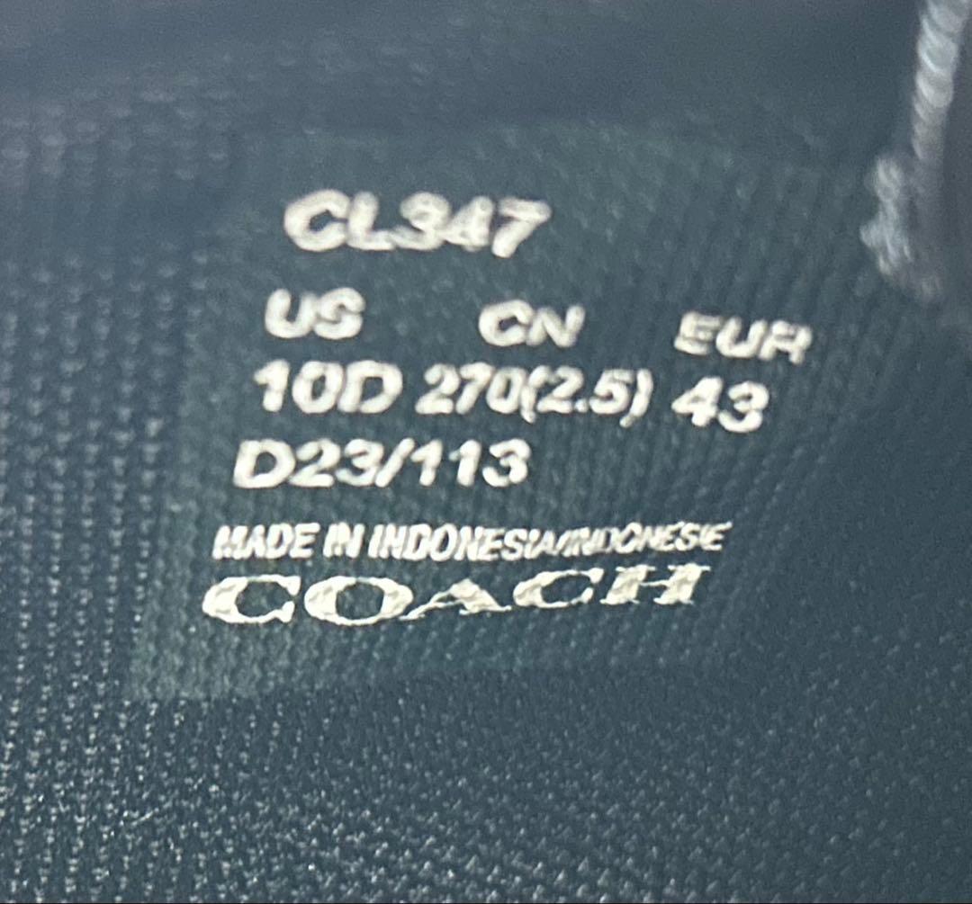 コーチ柄ハイカットスニーカー ホワイト/イエロー