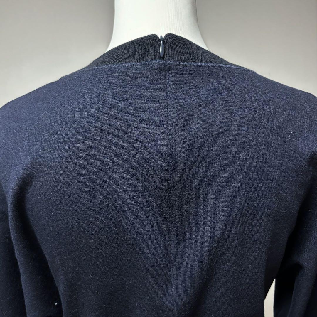 PESERICO ペゼリコ　ウールコットンジャージーニットベルト付きワンピース