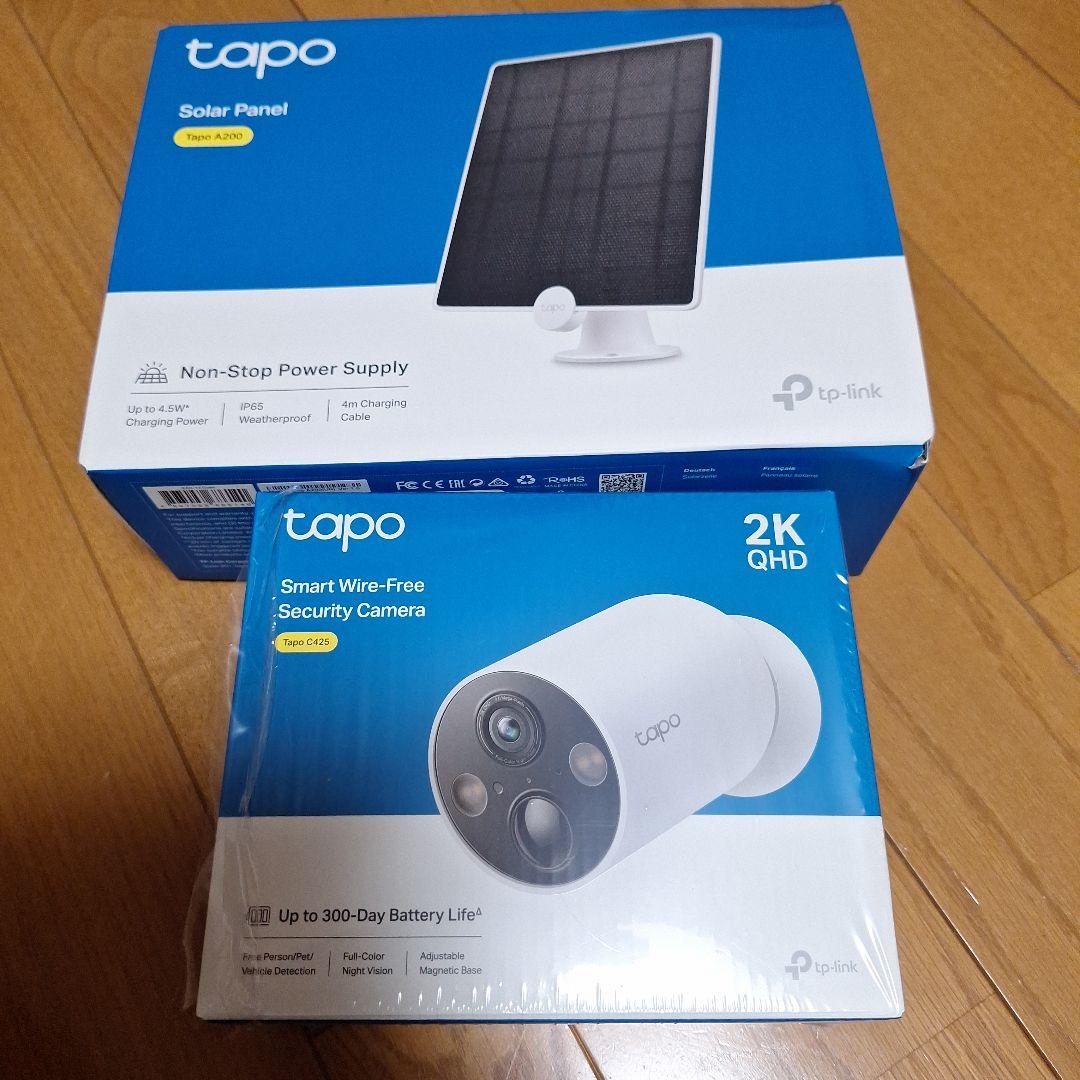 TP-Link Tapo C425 Tapo A200 防水防塵 防犯カメラ