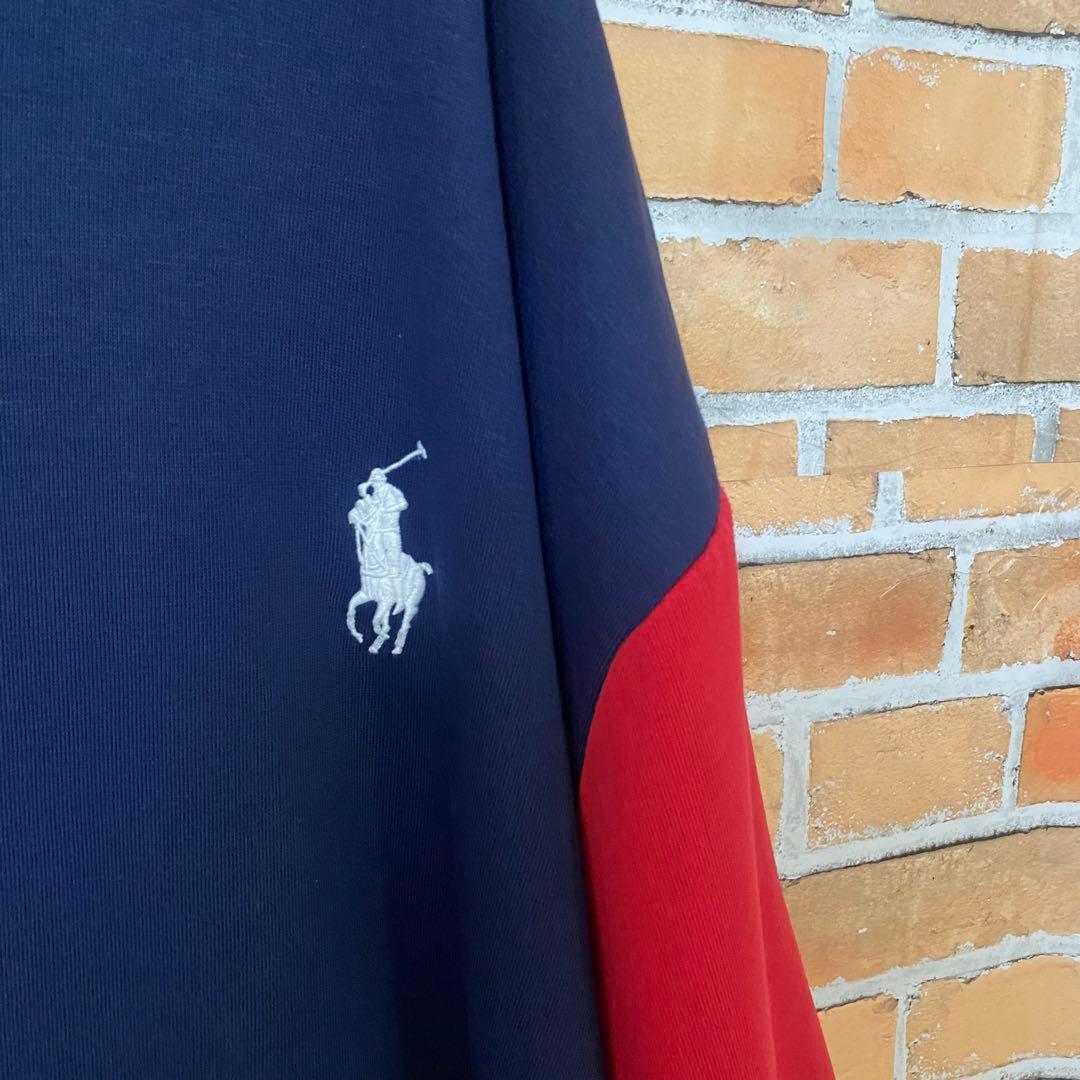 POLO RALPH LAUREN パーカー フーディー 刺繍 ポニー 星条旗