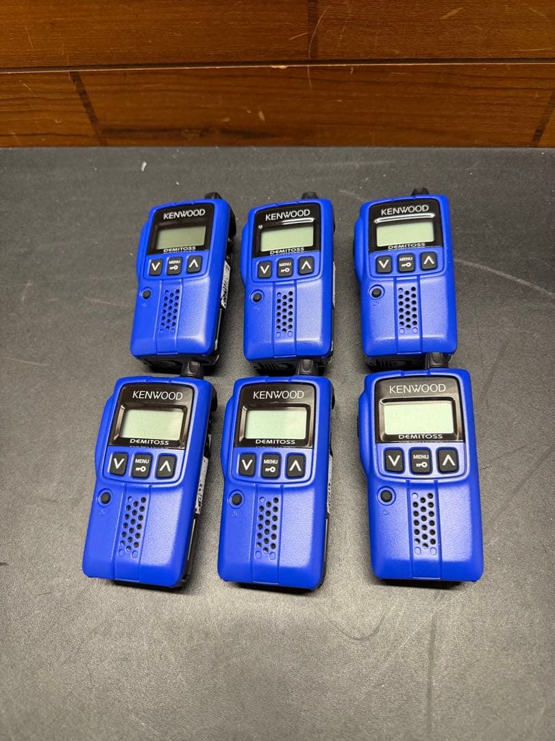 KENWOOD UBZ-EA20R トランシーバー6台セット中古品