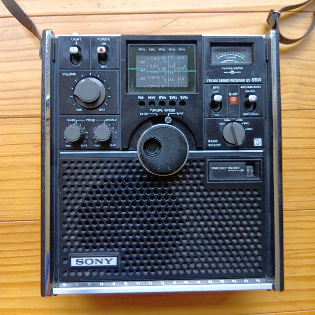 ラジオ・コンポ SONY ICF-5800