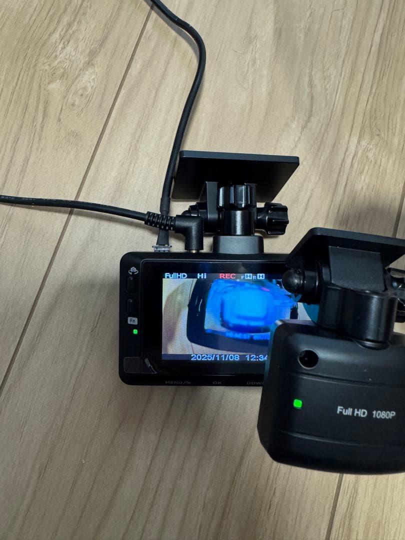 COMTEC コムテック ZDR 035 前後2カメラ　ドライブレコーダー