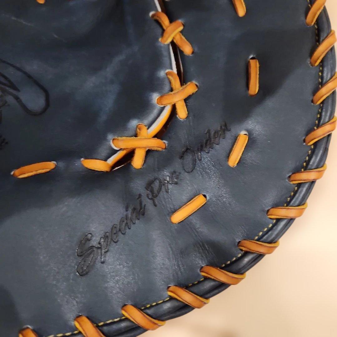 【最終値下げ】ハタケヤマ　ゴールドオーダー　軟式　ファーストミット