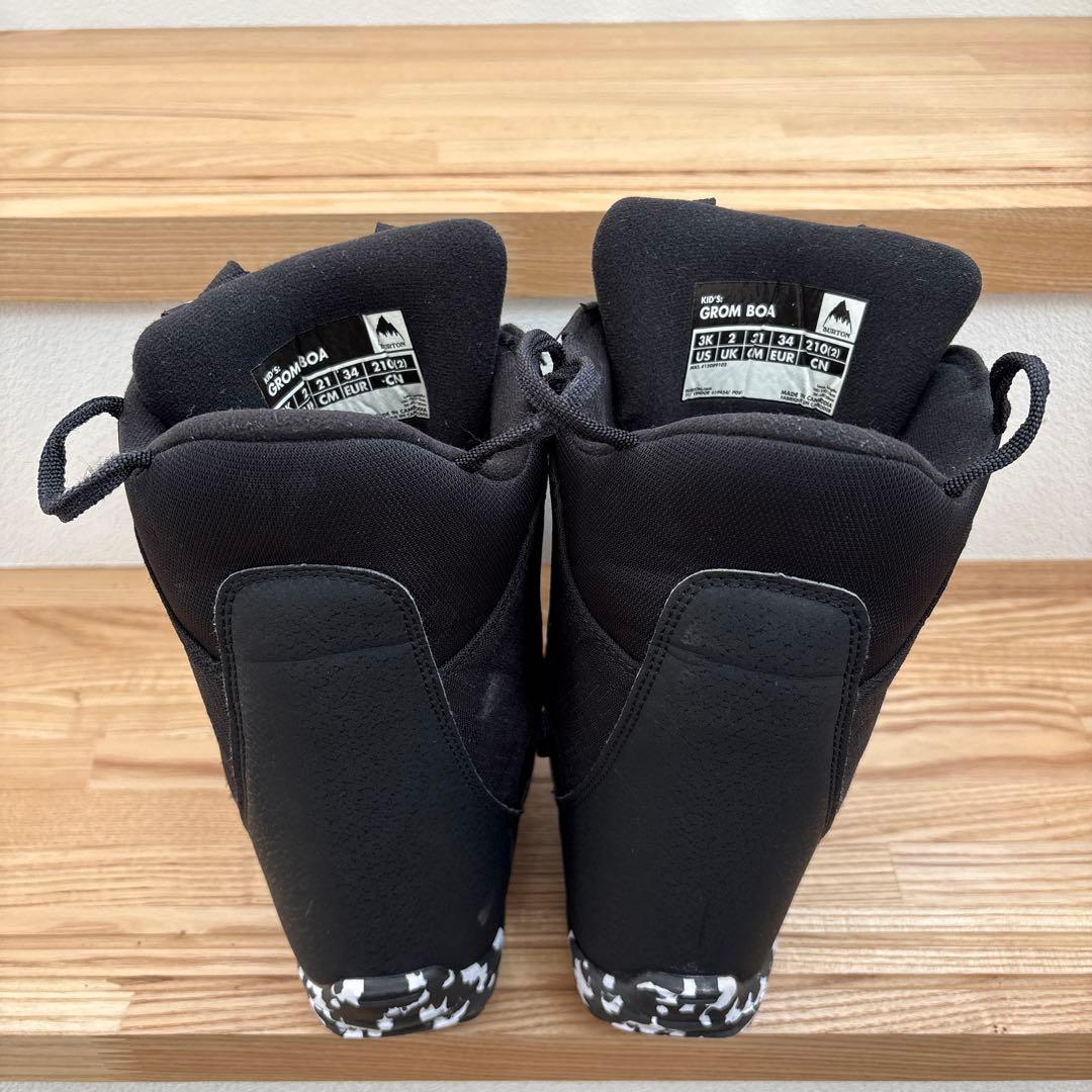 キッズ Burton グロム BOA® スノーボードブーツ　21センチ