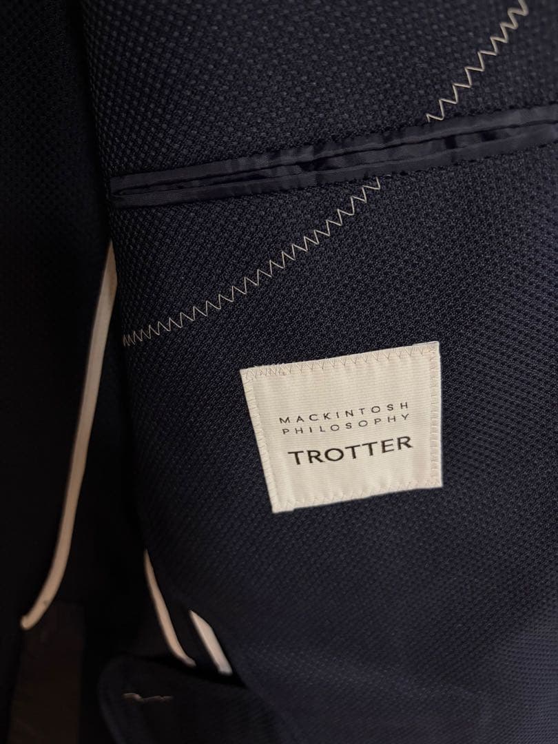 【美品】マッキントッシュフィロソフィー ジャケット スーツ トロッター ビジネス