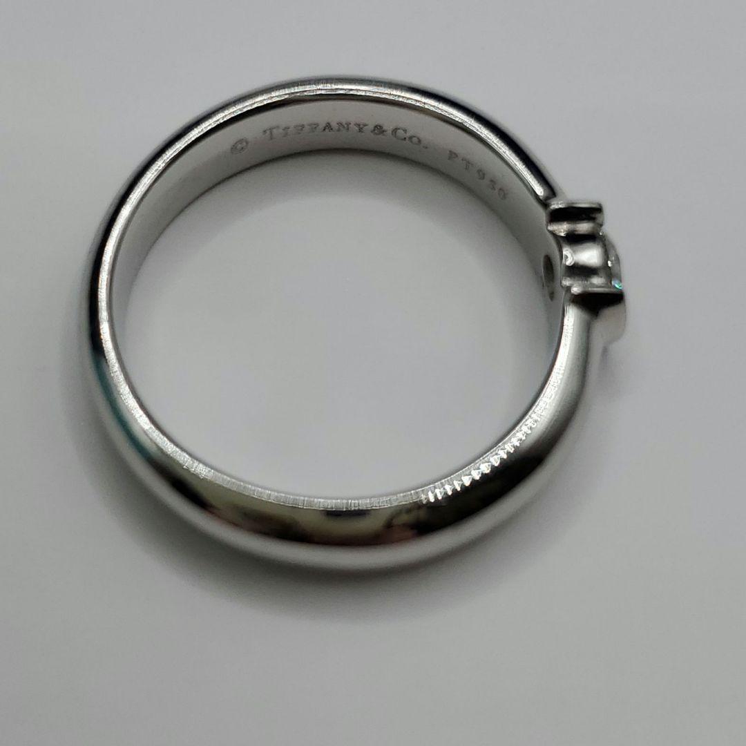 ティファニー TIFFANY&Co. ドッツ Pt950　鑑定書付き　10.5号