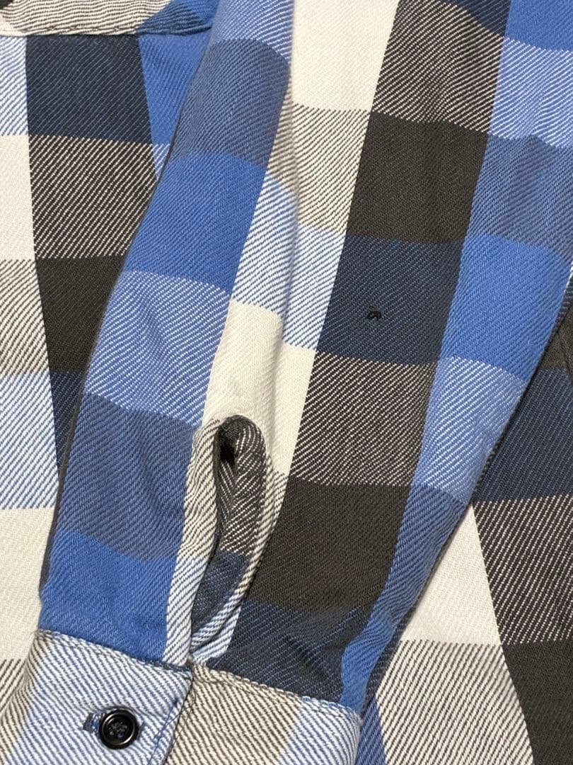 【FIVE BROTHER】80s ブロックチェック　ヘビネル　L